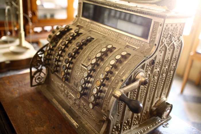 antique cash register